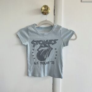 Rolling Stones Crop Top
